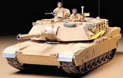 модель Американский танк Абрамс U.S.M1A1 Abrams